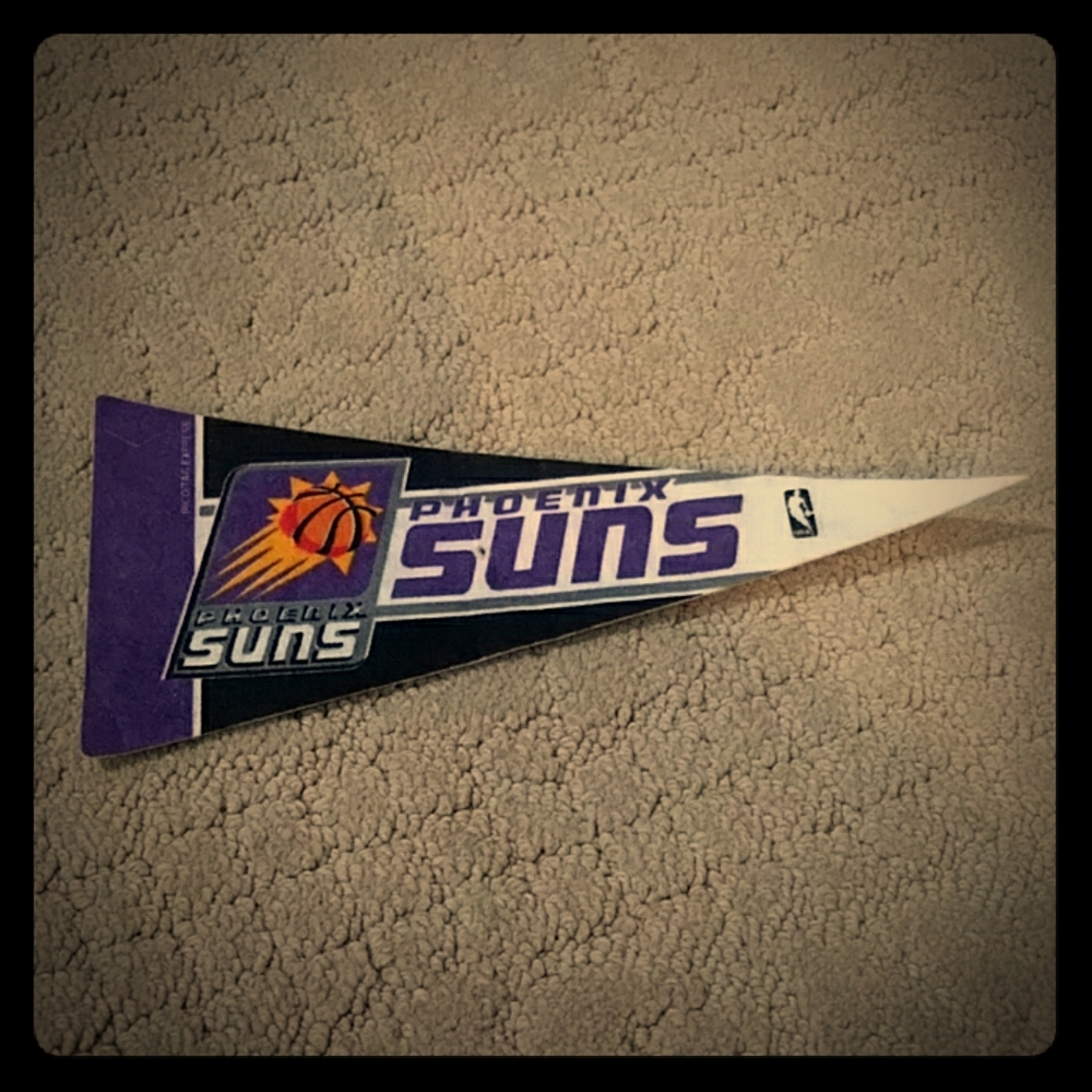Phoenix Suns NBA pennant 4" X 9"